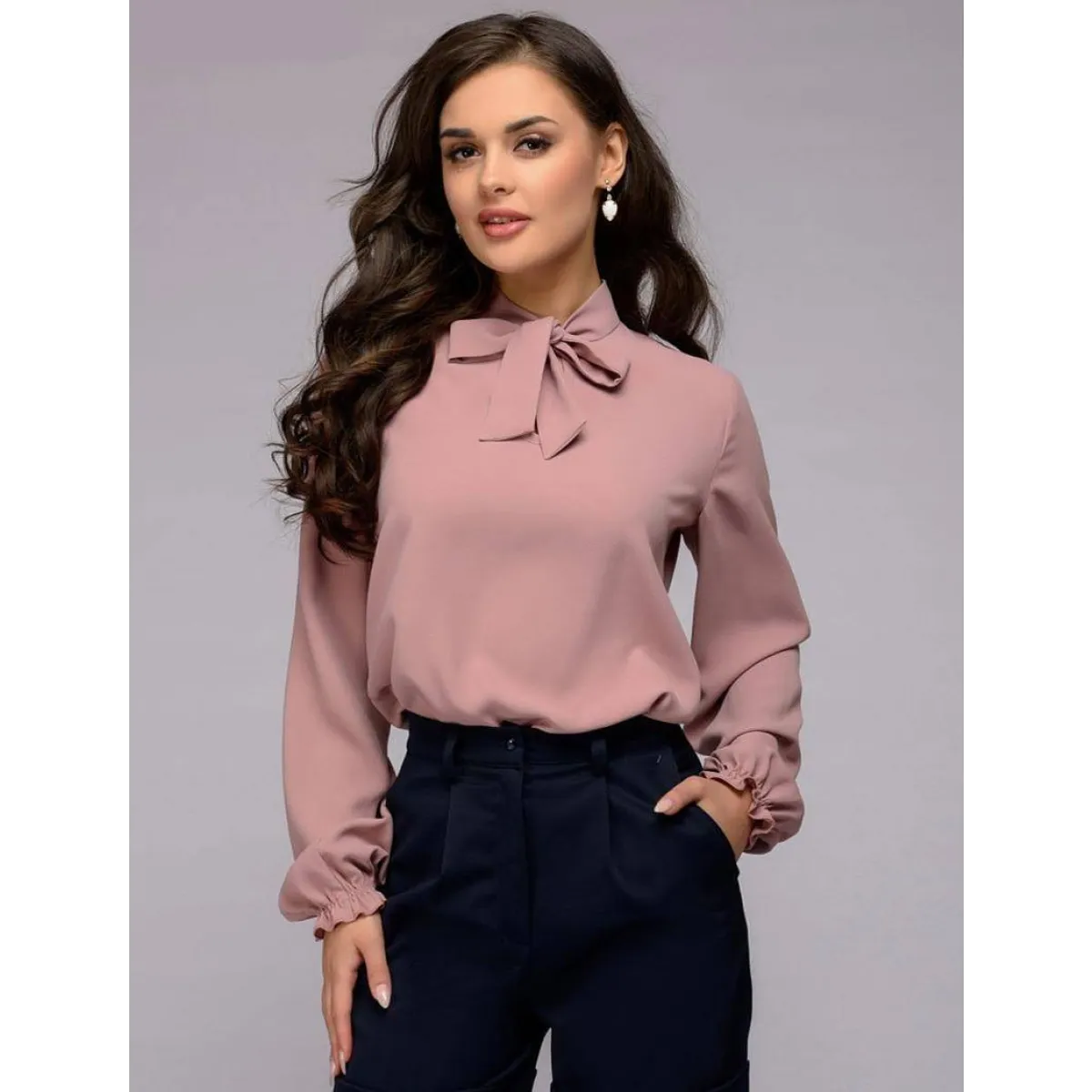 Bow Tie Blouse - Image 3