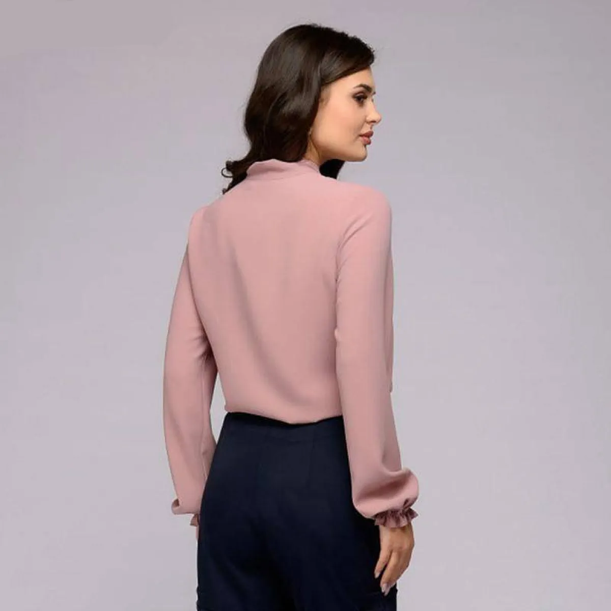 Bow Tie Blouse - Image 5