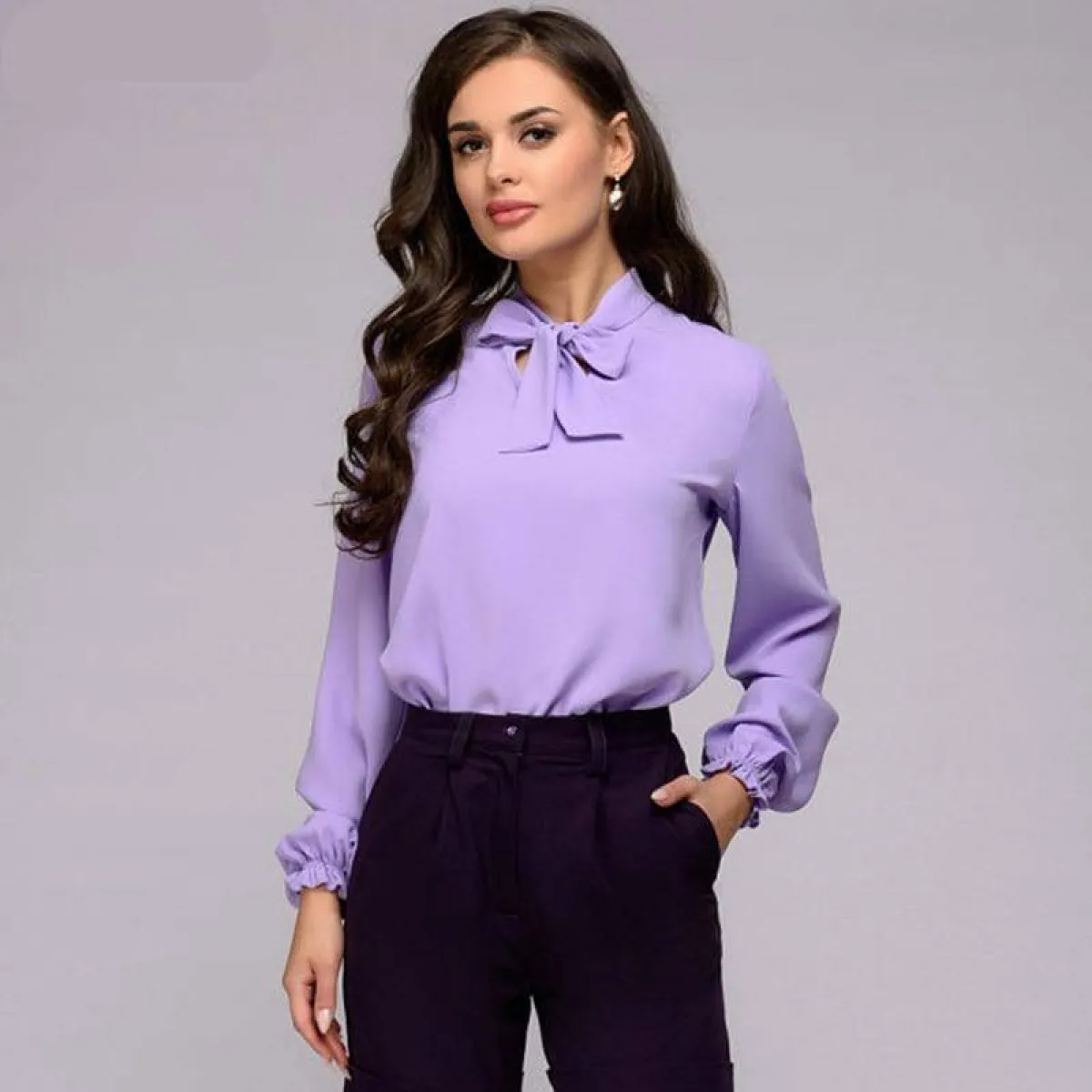 Bow Tie Blouse - Image 7