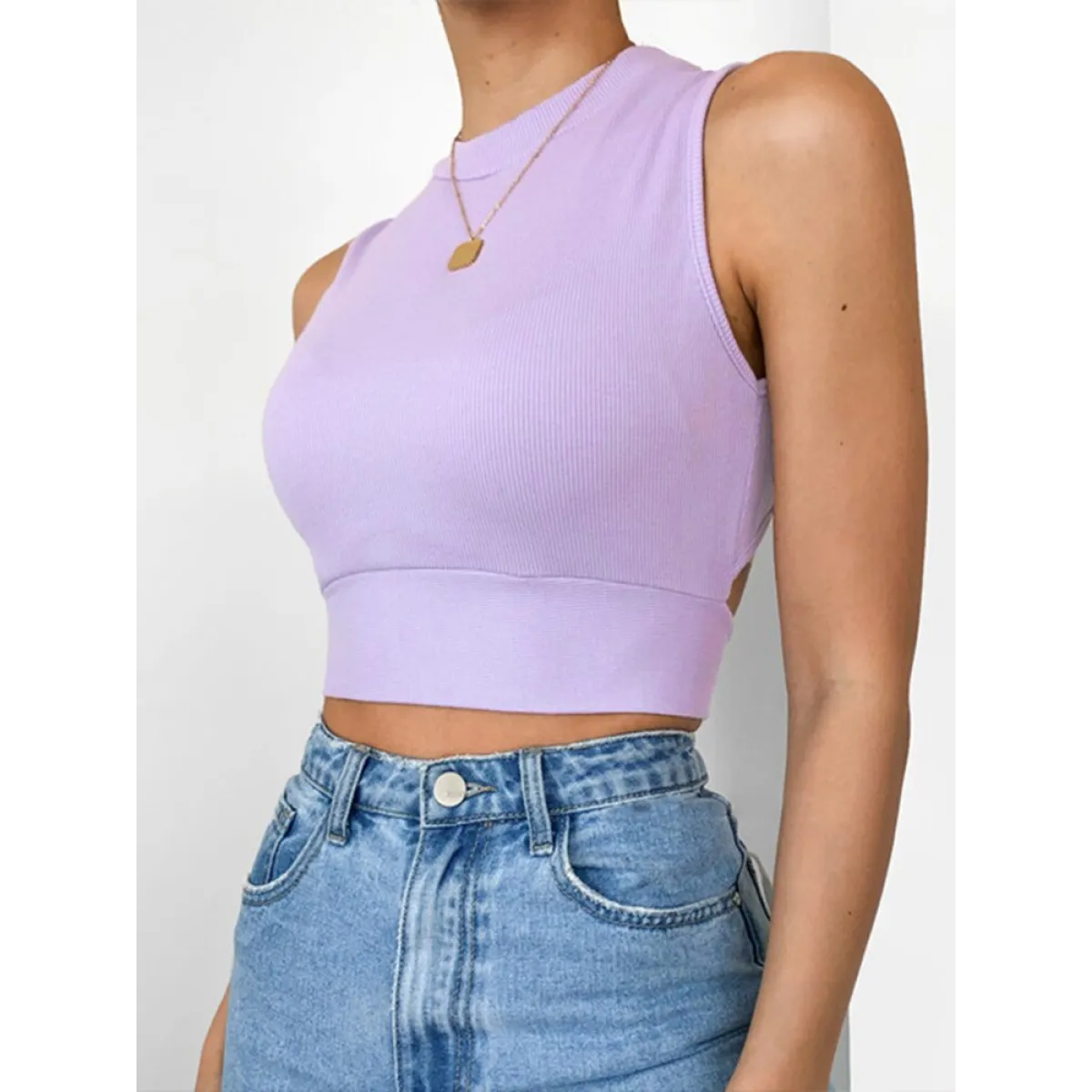 Casual Backless Streetwear Tops - Image 11
