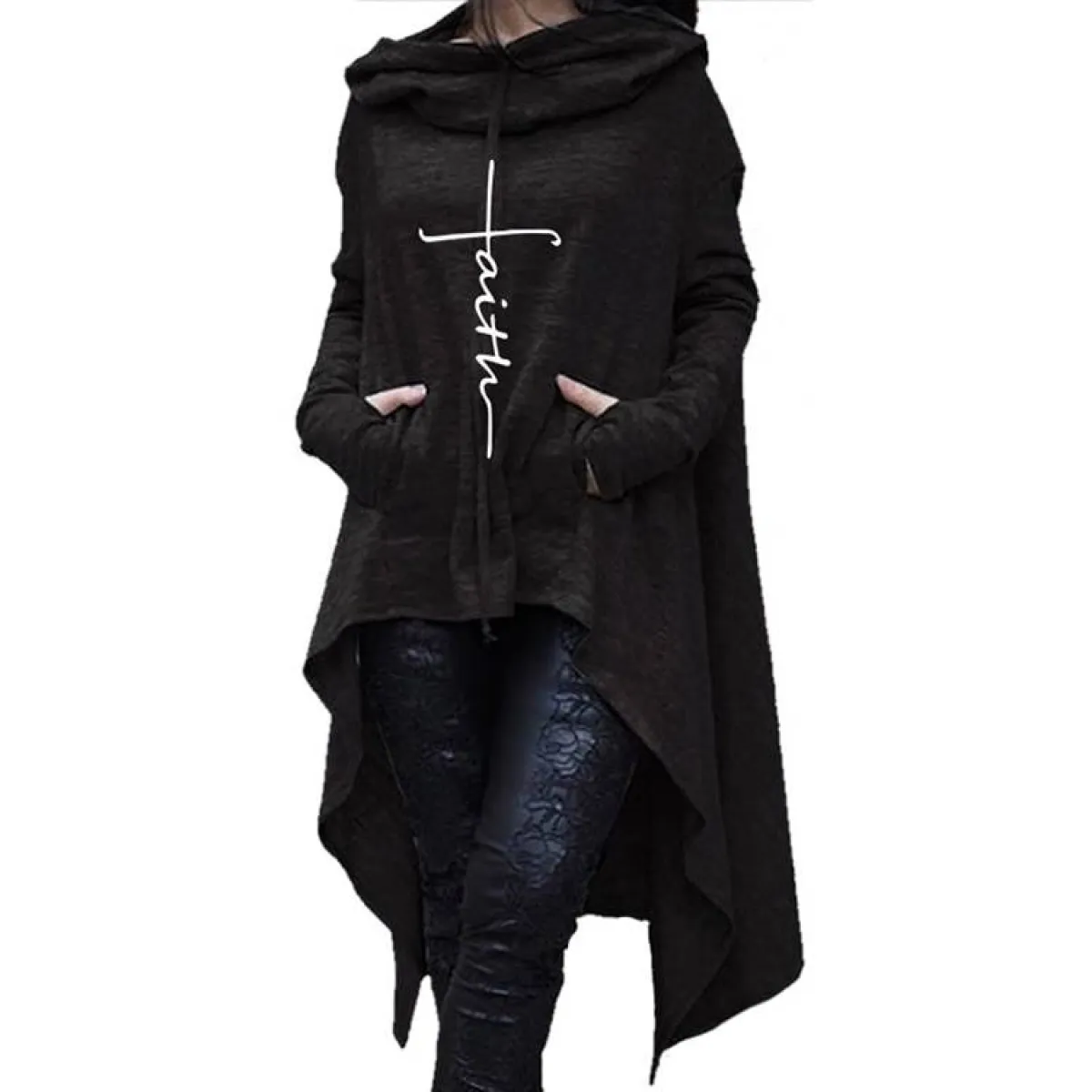 Faith Printed Hoodie - Image 6