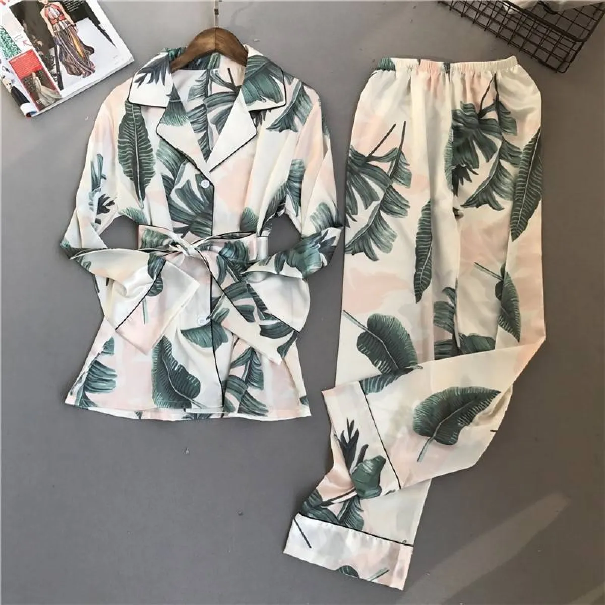 Flowers/Plant Pajama Set - Image 15