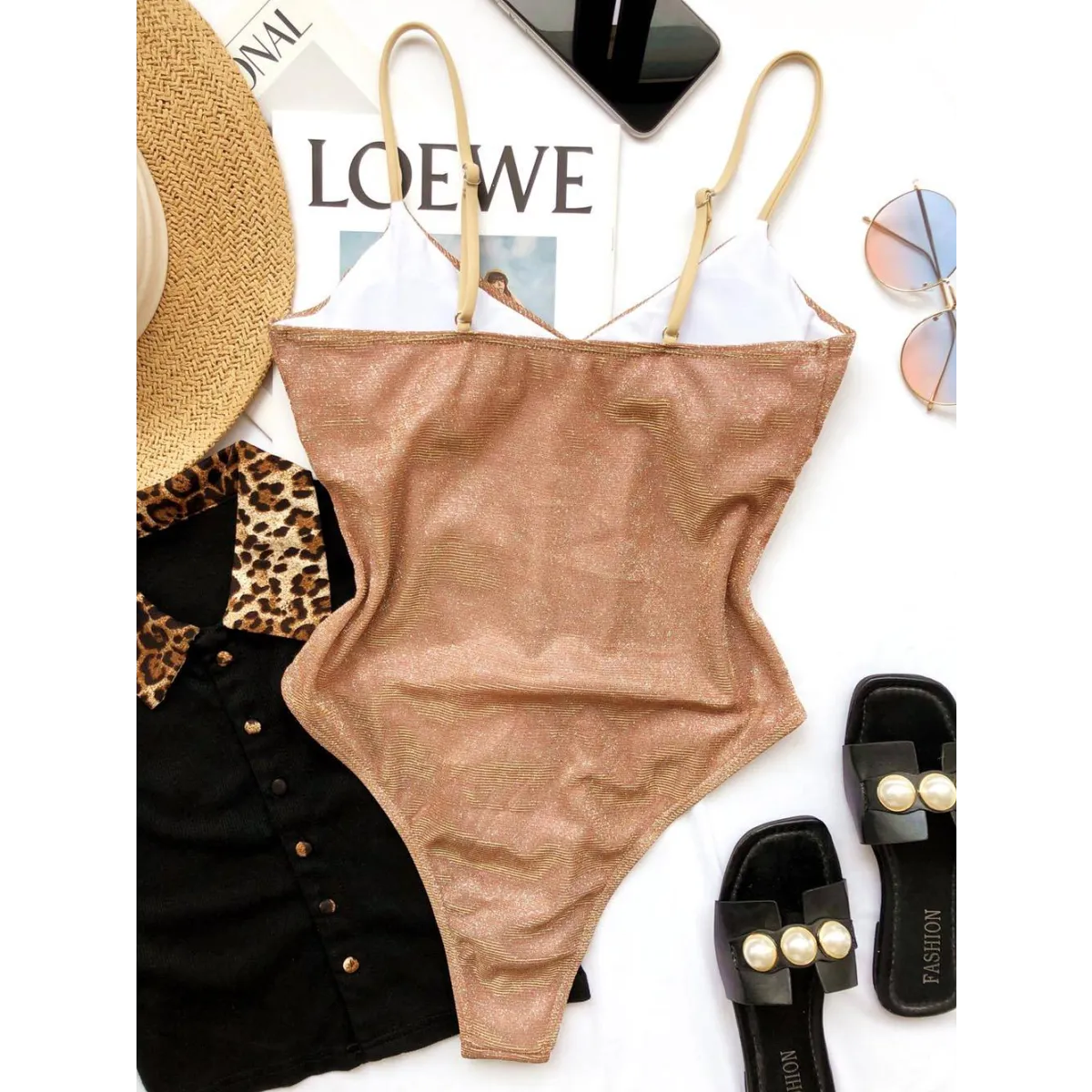 Glitter One-piece Swimsuits - Image 13