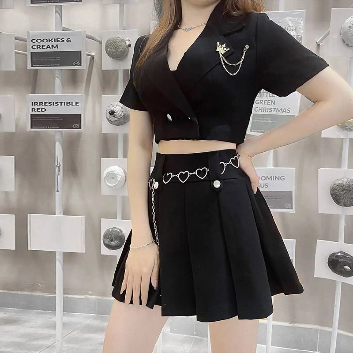 Harajuku Shirt & Skirt Set - Image 8