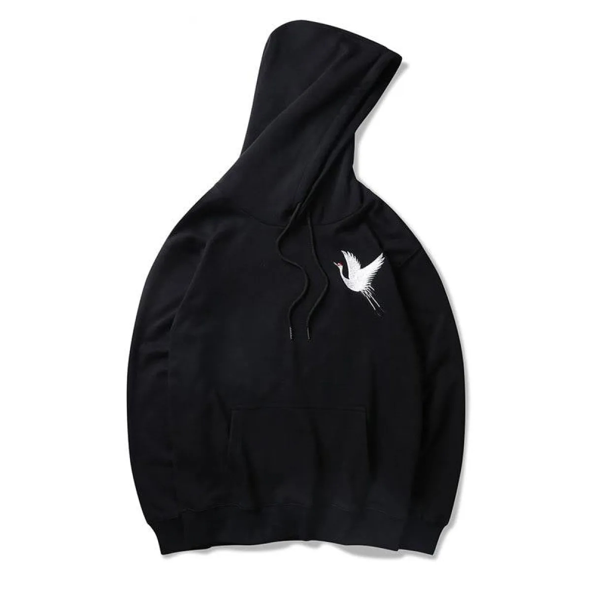 Harajuku Style Embroidered Hoodie - Image 3