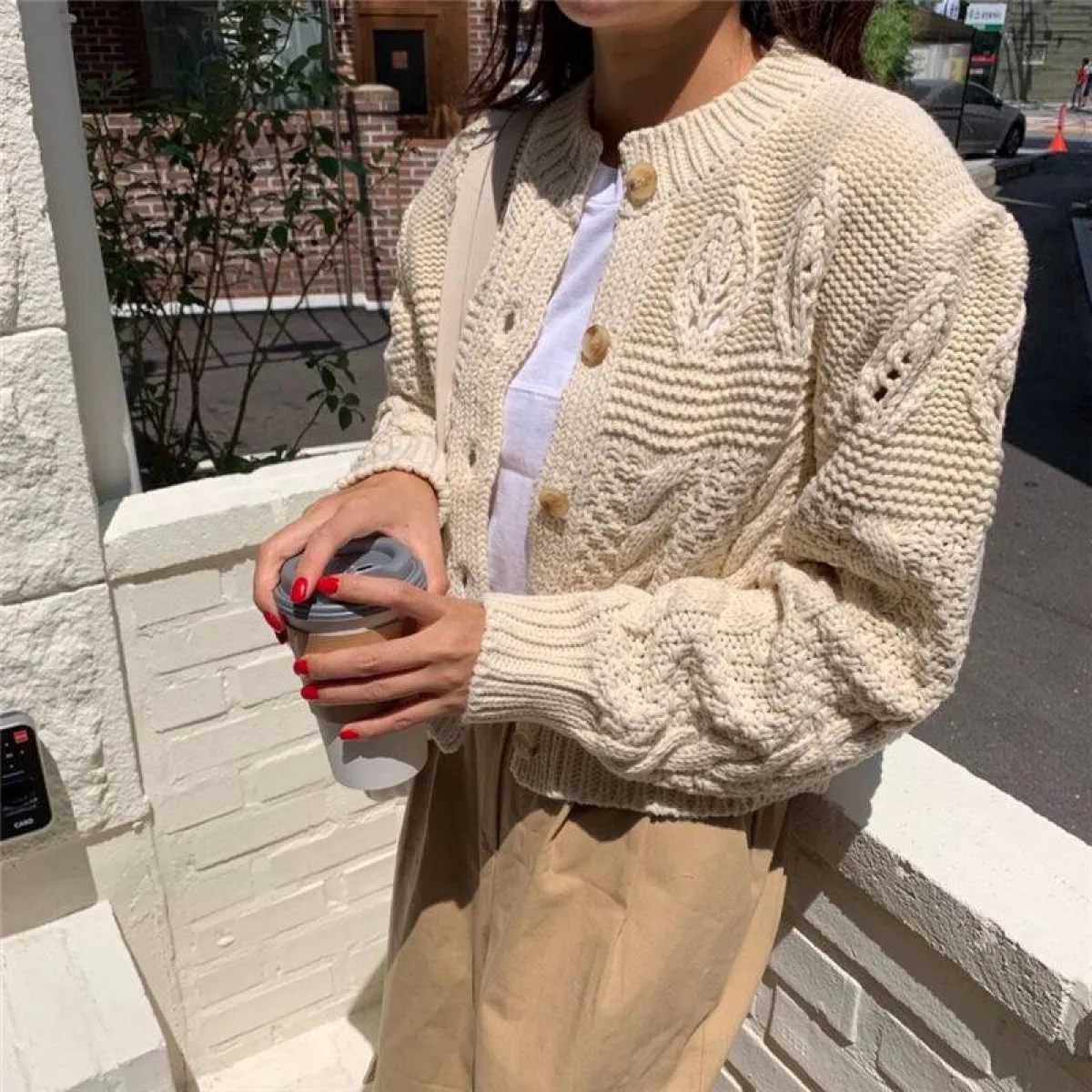 Knitted Cardigan - Image 5