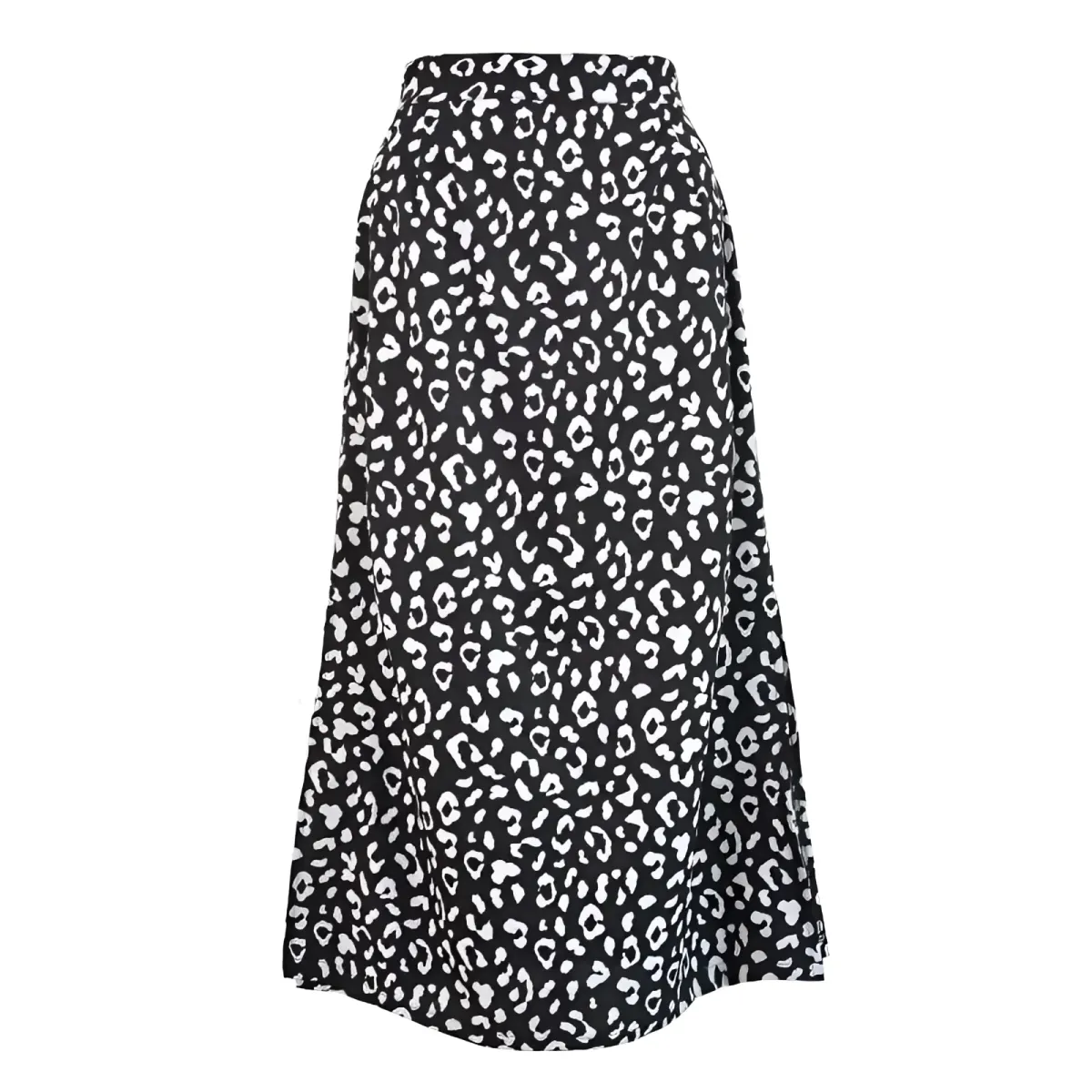 Leopard Pattern Midi Skirts - Image 17