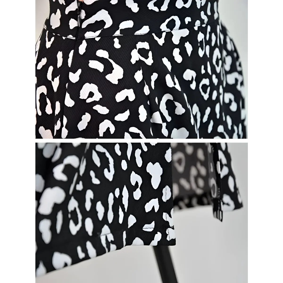 Leopard Pattern Midi Skirts - Image 5