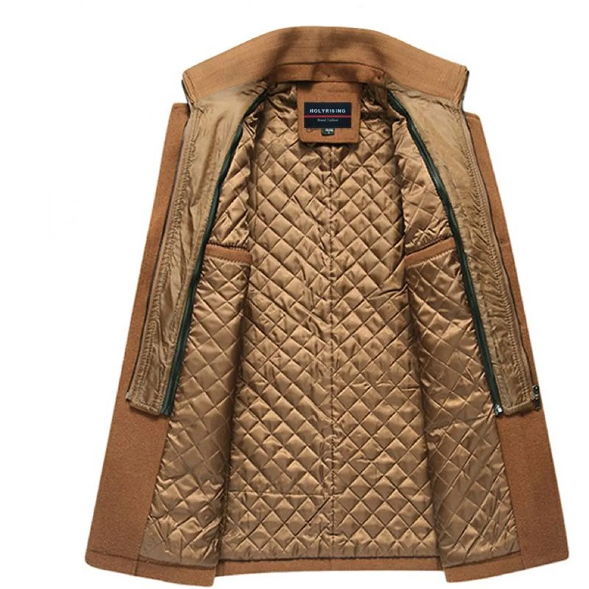 Men's Winter Wool Coat - Image 7