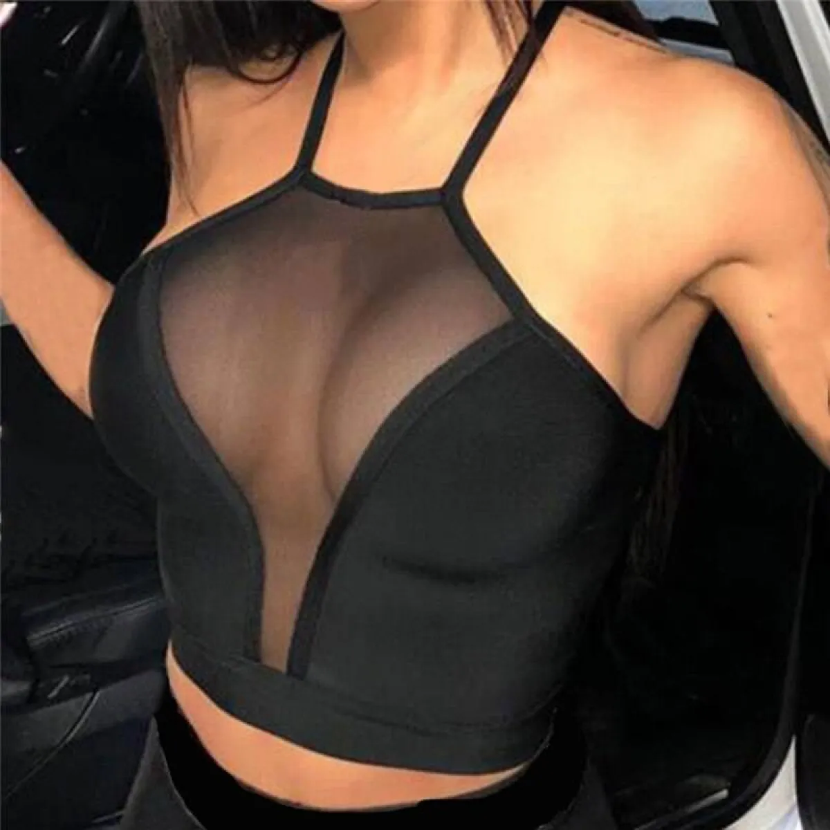 Mesh Crop Top - Image 11