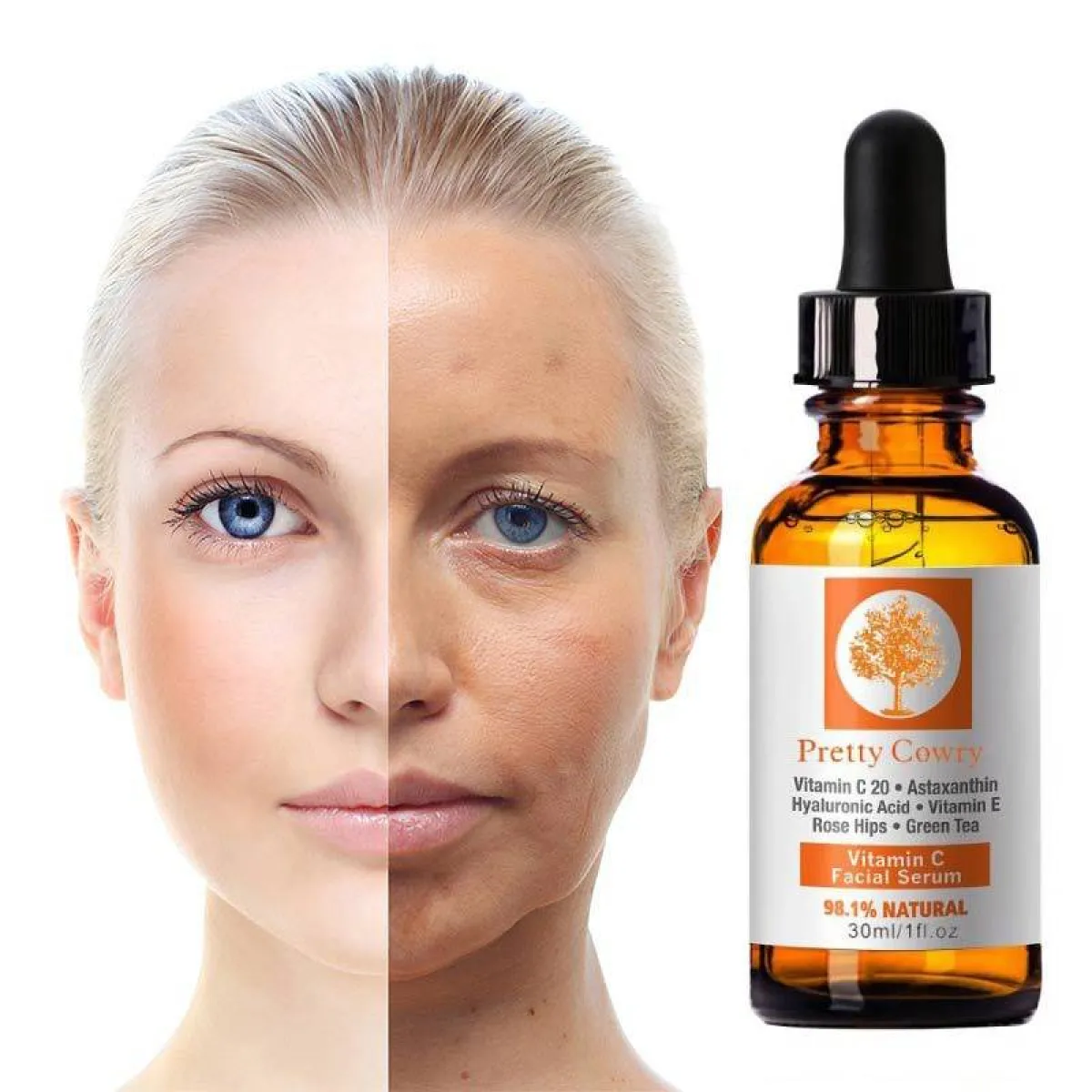 Natural Face Serum - Vitamin E - Image 3