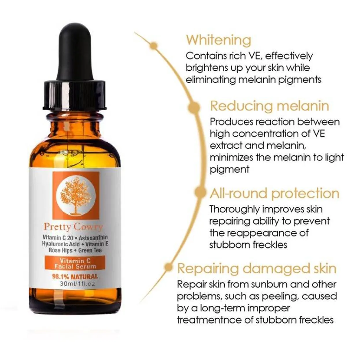 Natural Face Serum - Vitamin E - Image 5