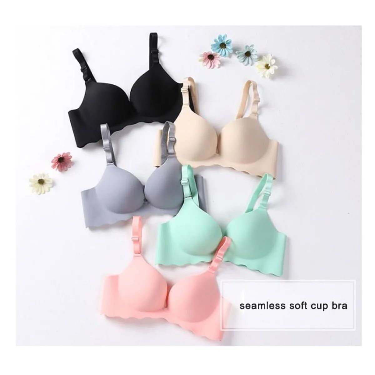 Seamless Push Up Bra - Image 6