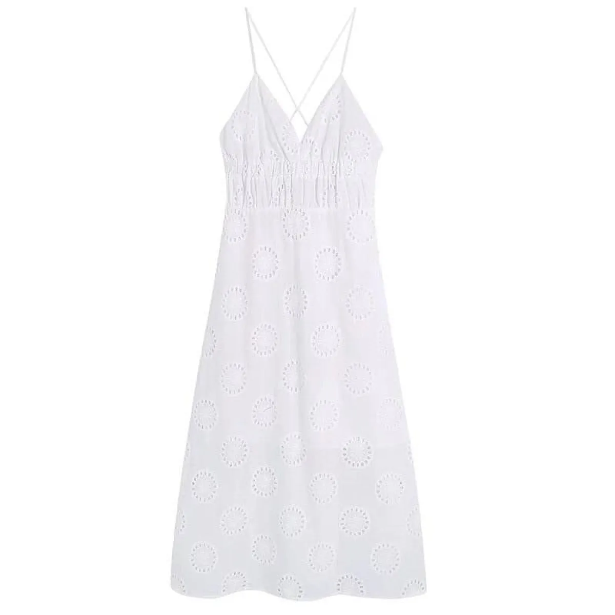 Sexy Backless Lace Dress - Image 9