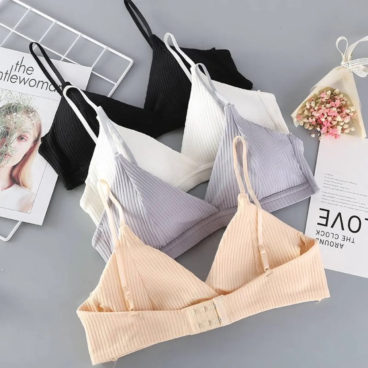 Sexy Deep V Bra - Image 3