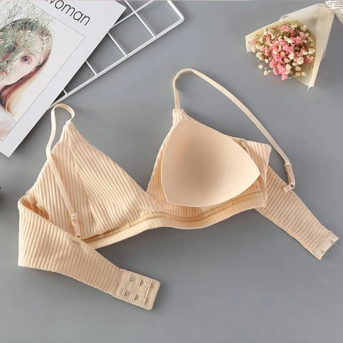Sexy Deep V Bra - Image 8