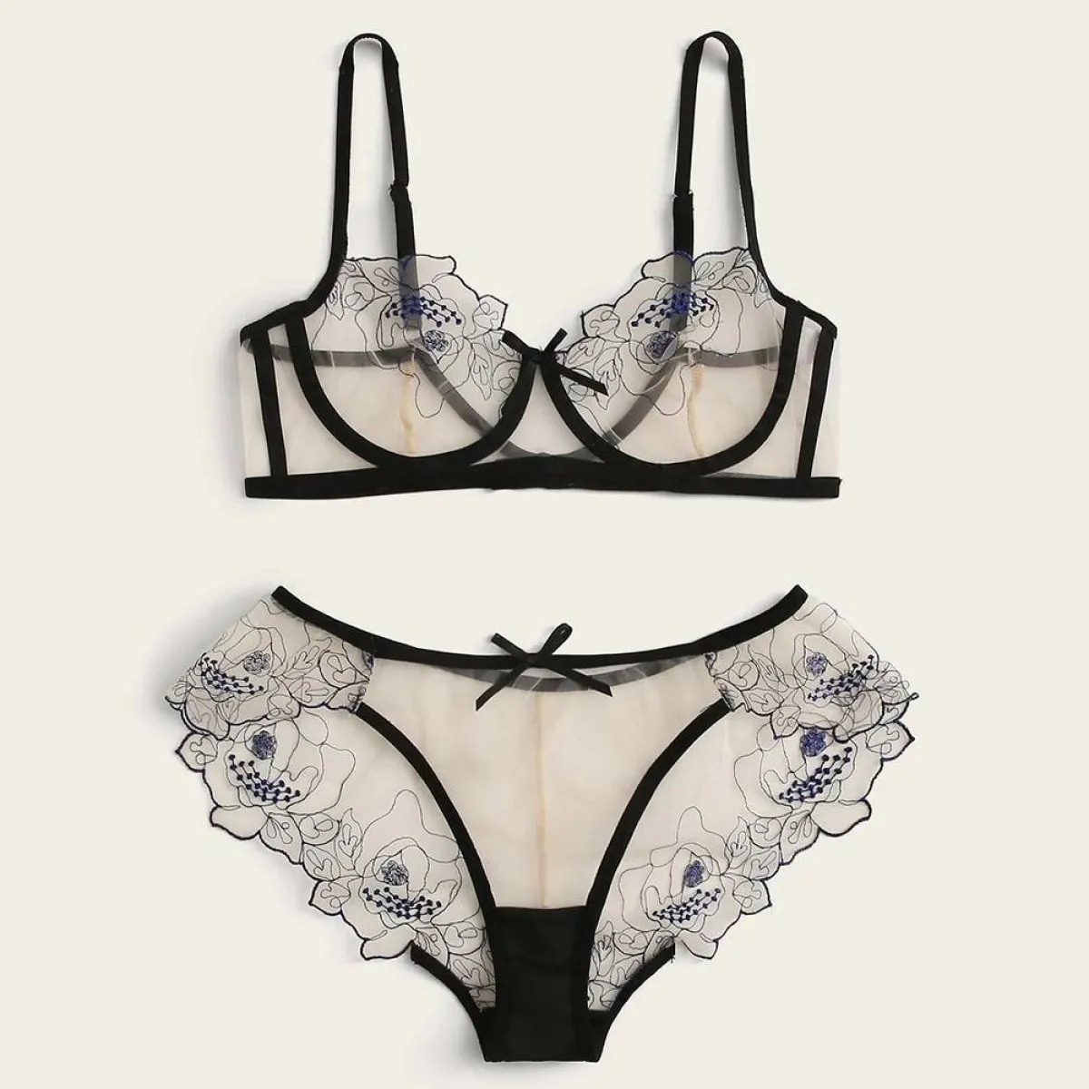 Sexy Transparent Lingerie Set - Image 14