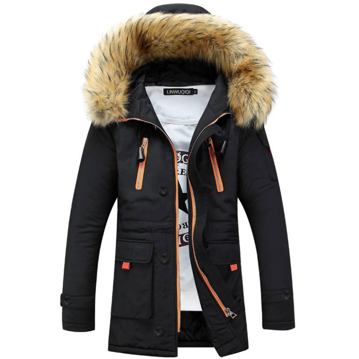 Street Fashion Fur Coat - Image 10