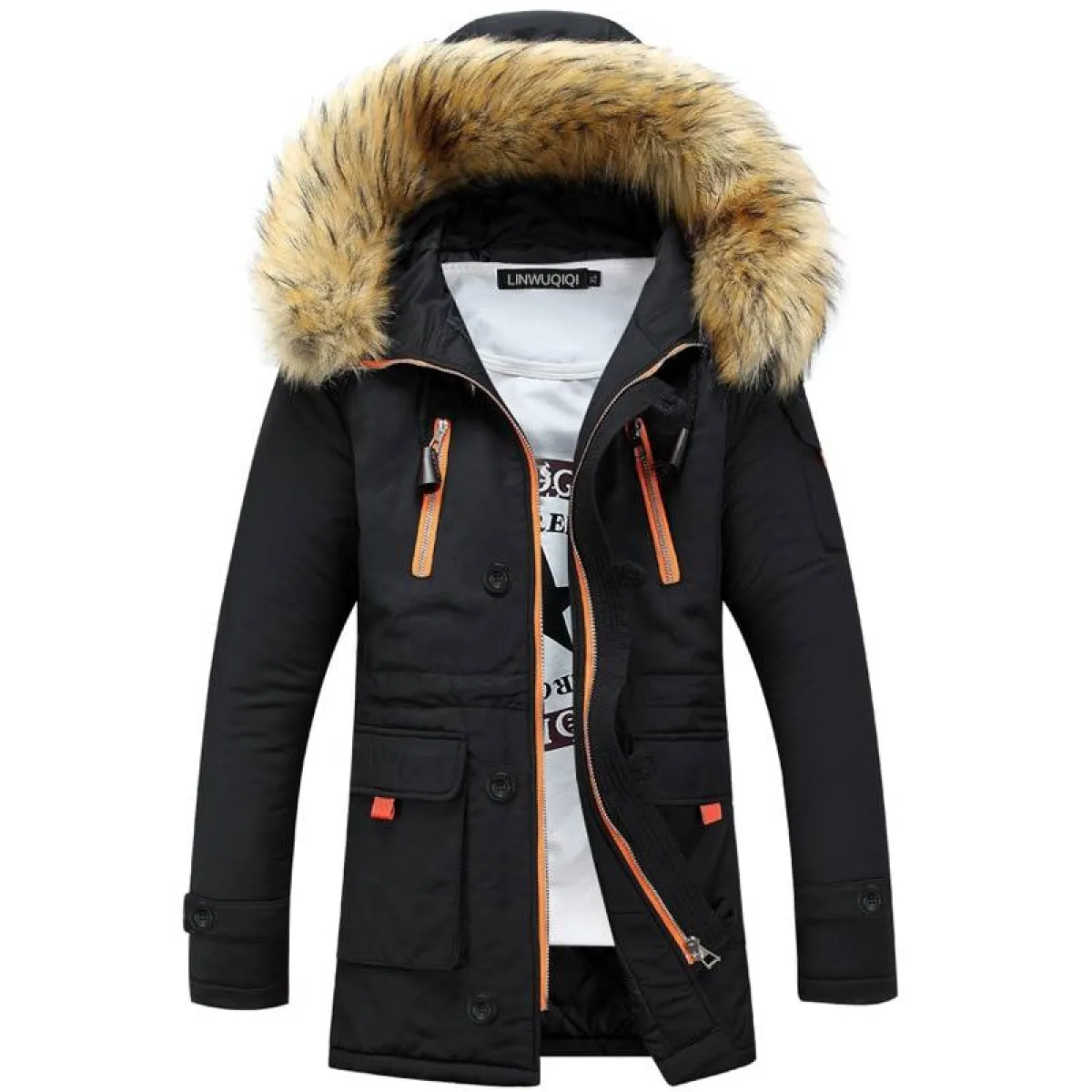 Street Fashion Fur Coat - Image 3