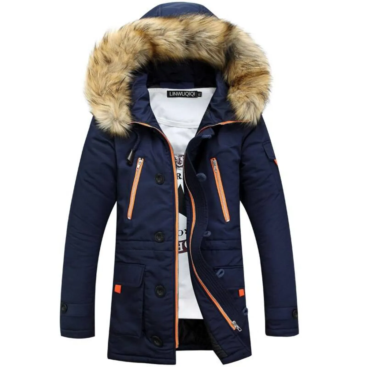 Street Fashion Fur Coat - Image 9