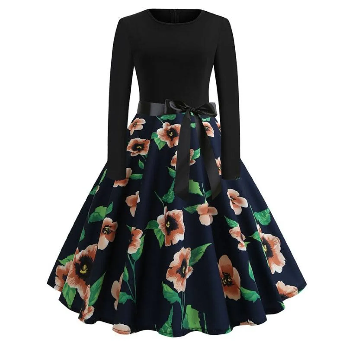 Women's Christmas Styled Swing Dress - Image 12
