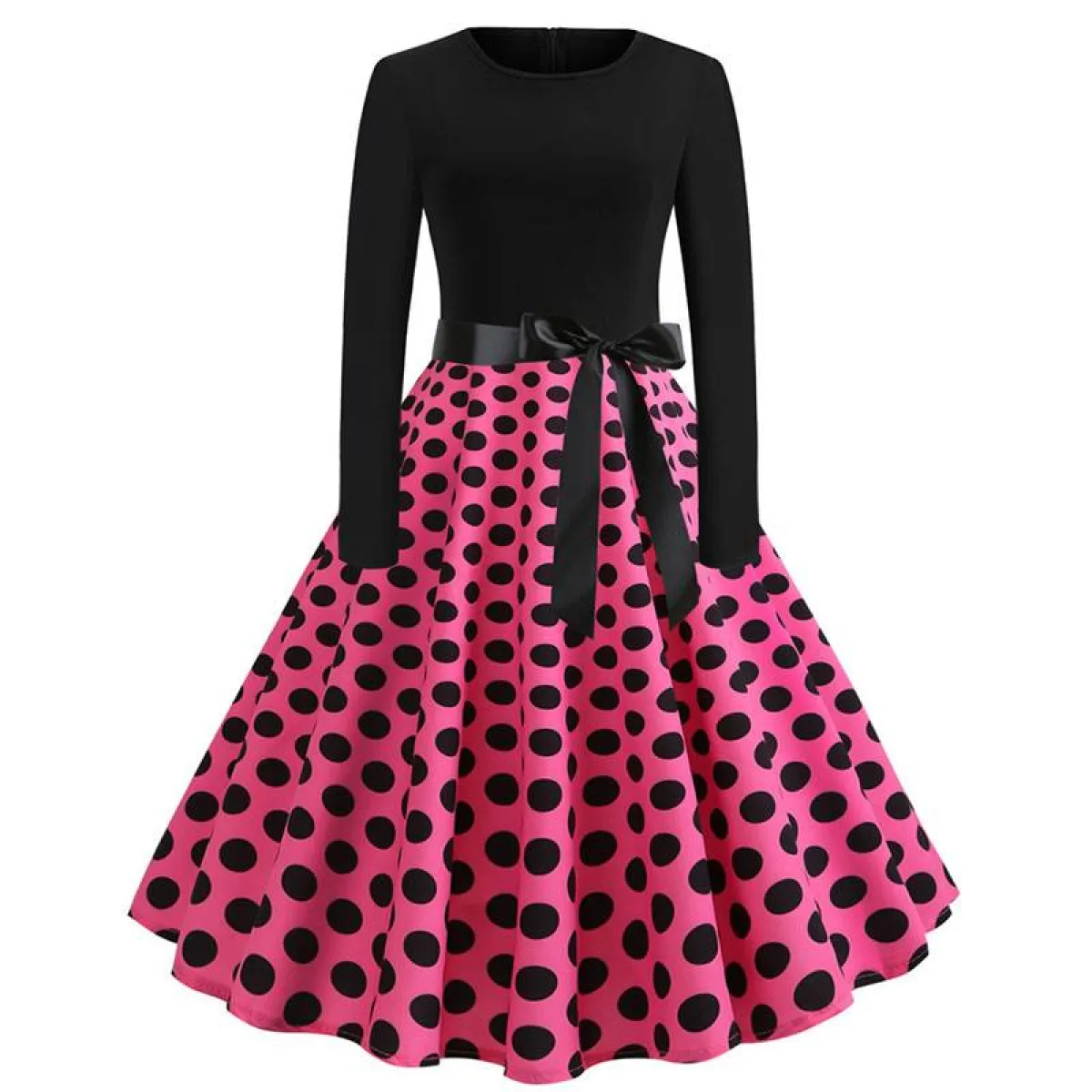 Women's Christmas Styled Swing Dress - Image 27
